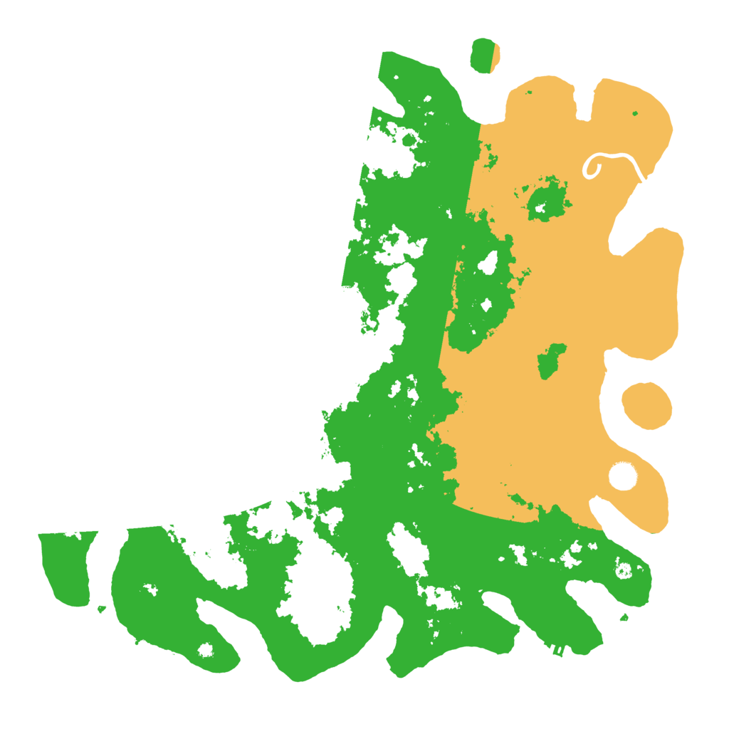 Biome Rust Map: Procedural Map, Size: 4500, Seed: 1525018809