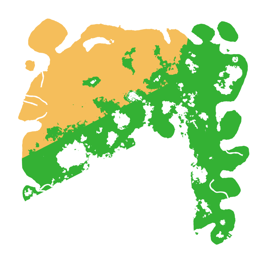 Biome Rust Map: Procedural Map, Size: 4500, Seed: 321384392
