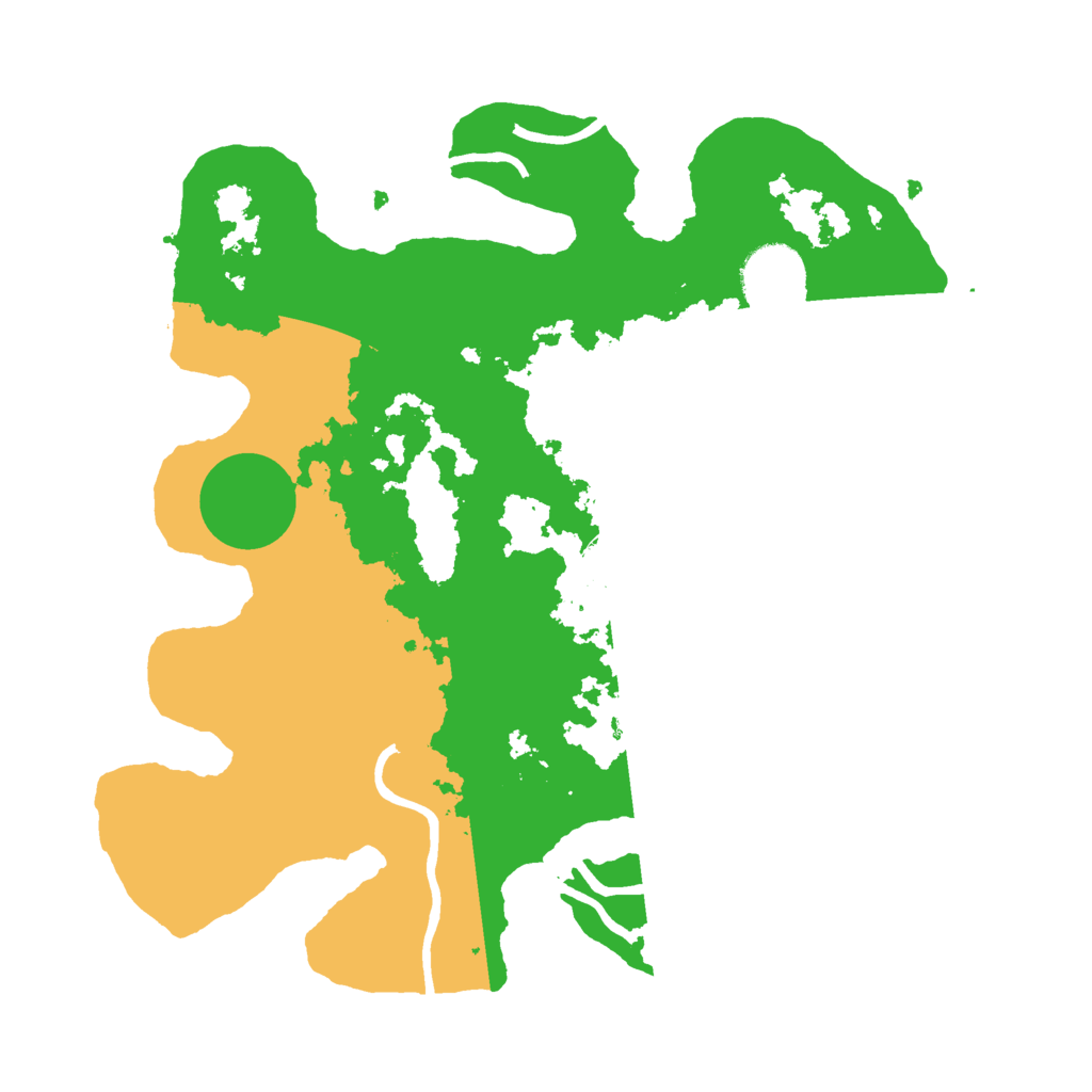 Biome Rust Map: Procedural Map, Size: 3000, Seed: 1579115043