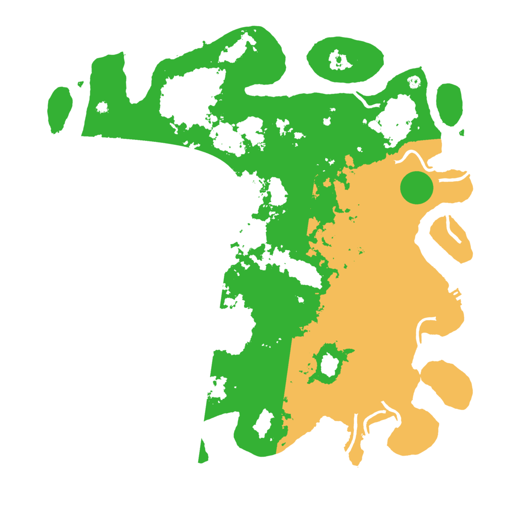 Biome Rust Map: Procedural Map, Size: 4050, Seed: 954405210
