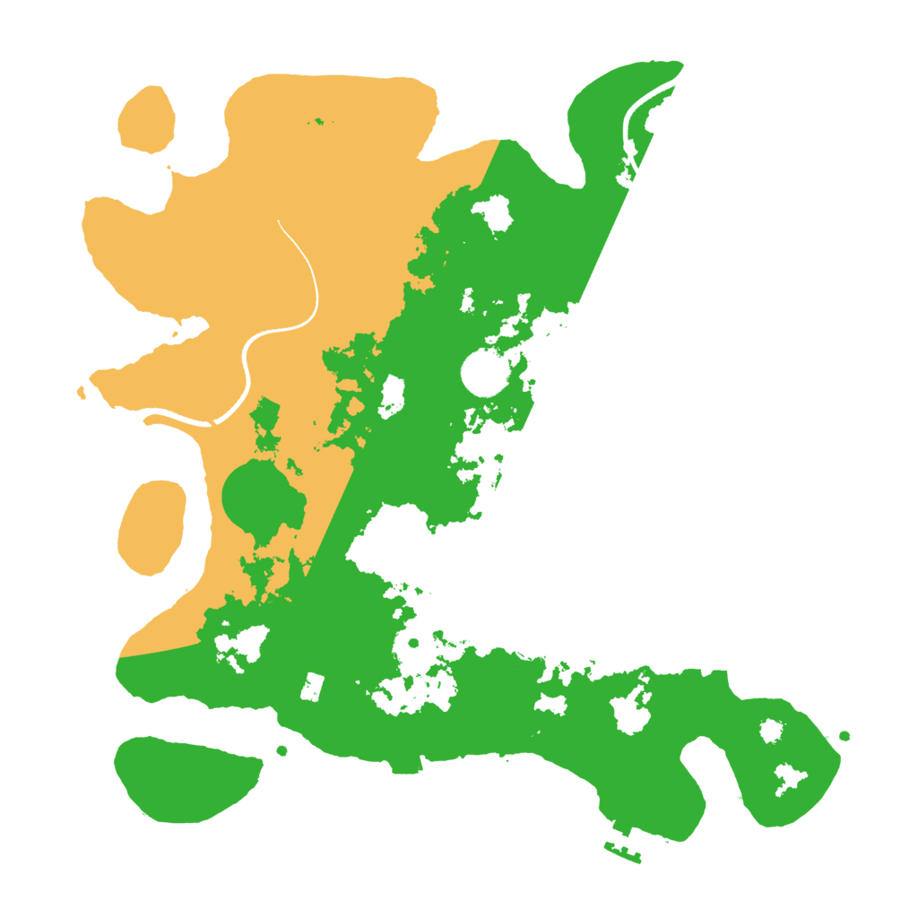 Biome Rust Map: Procedural Map, Size: 3500, Seed: 27684167