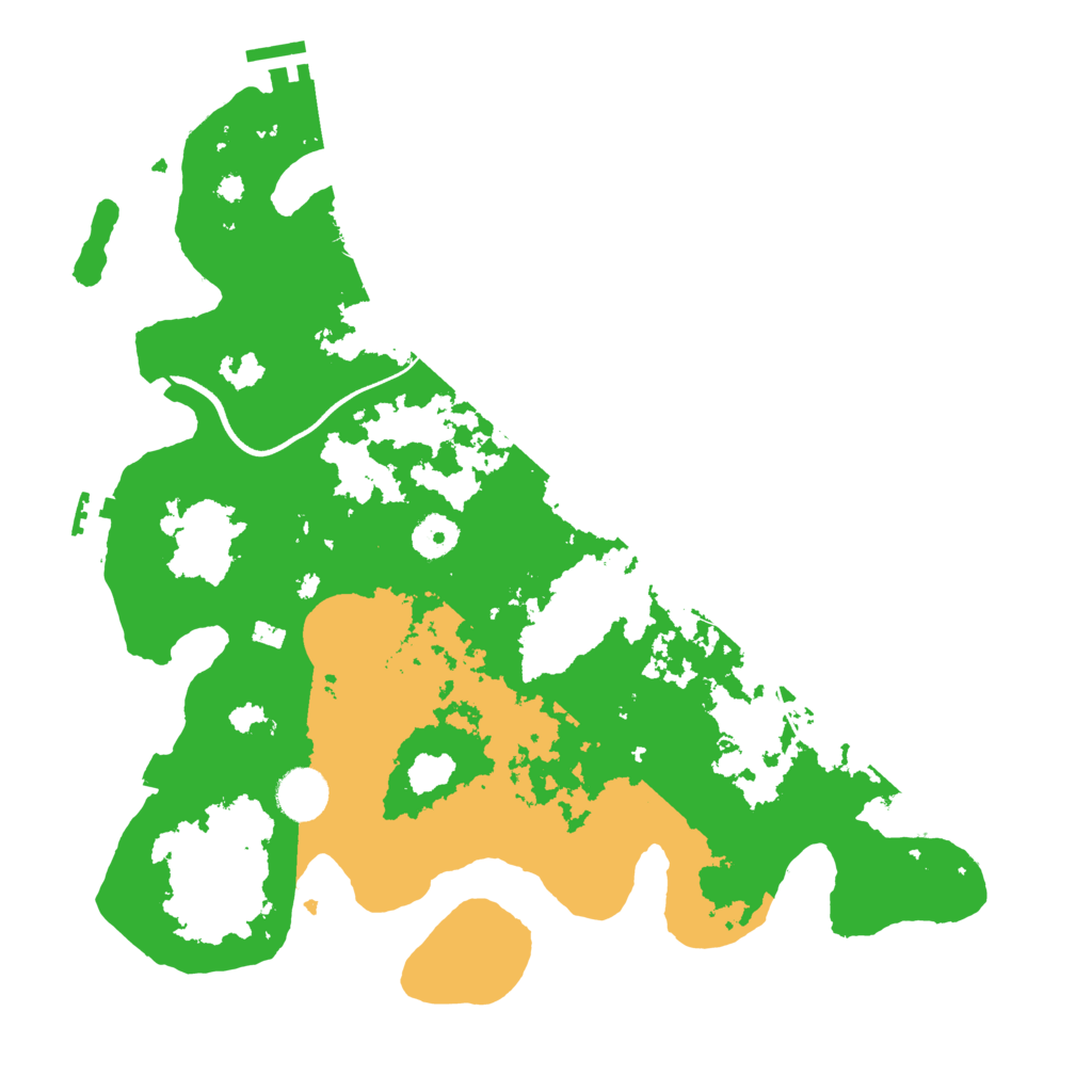 Biome Rust Map: Procedural Map, Size: 3700, Seed: 1561111864