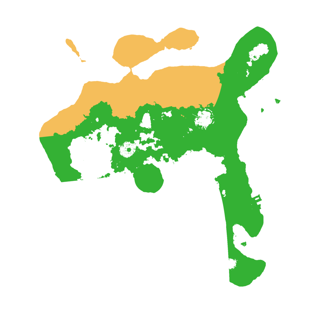 Biome Rust Map: Procedural Map, Size: 3000, Seed: 503171536