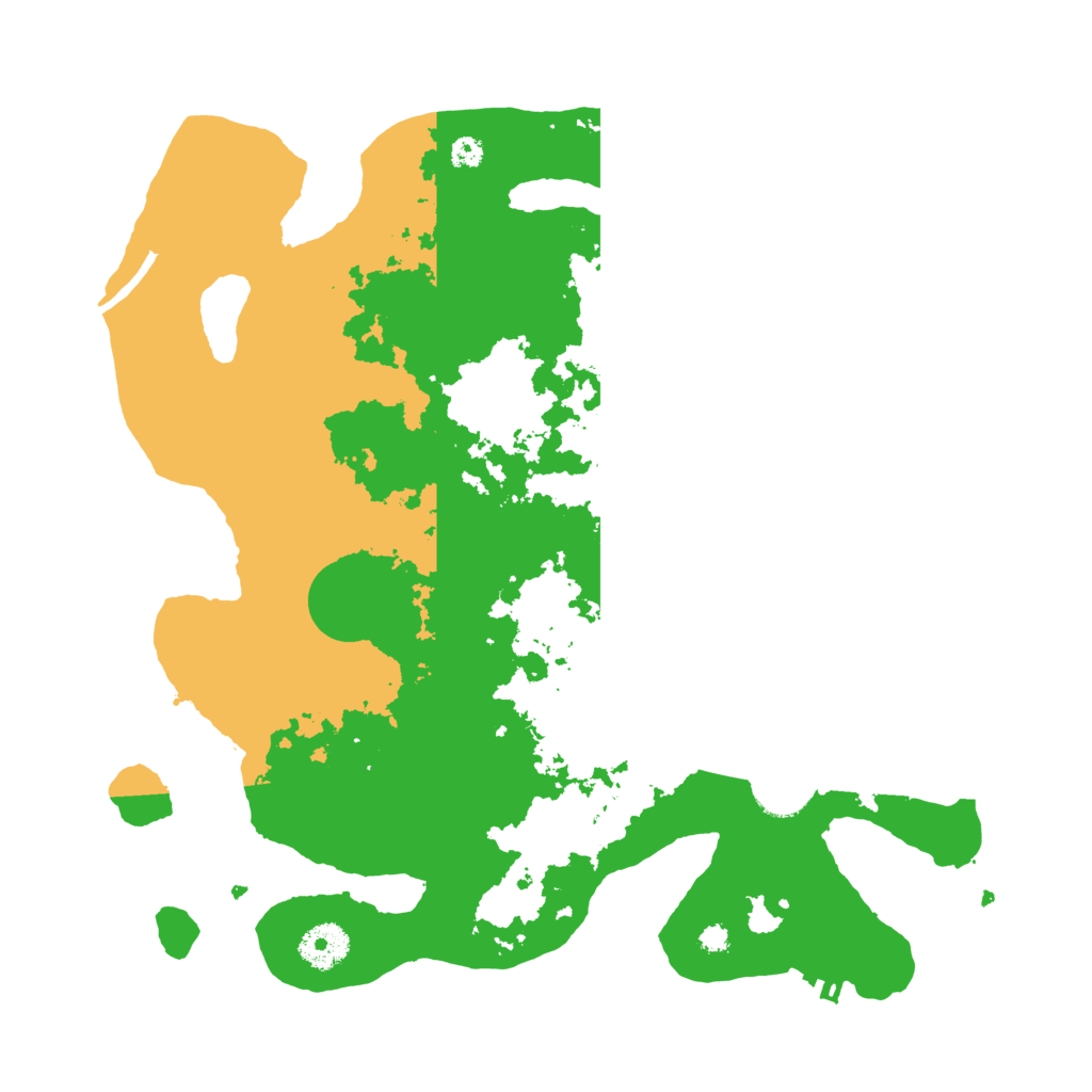 Biome Rust Map: Procedural Map, Size: 3500, Seed: 20133667