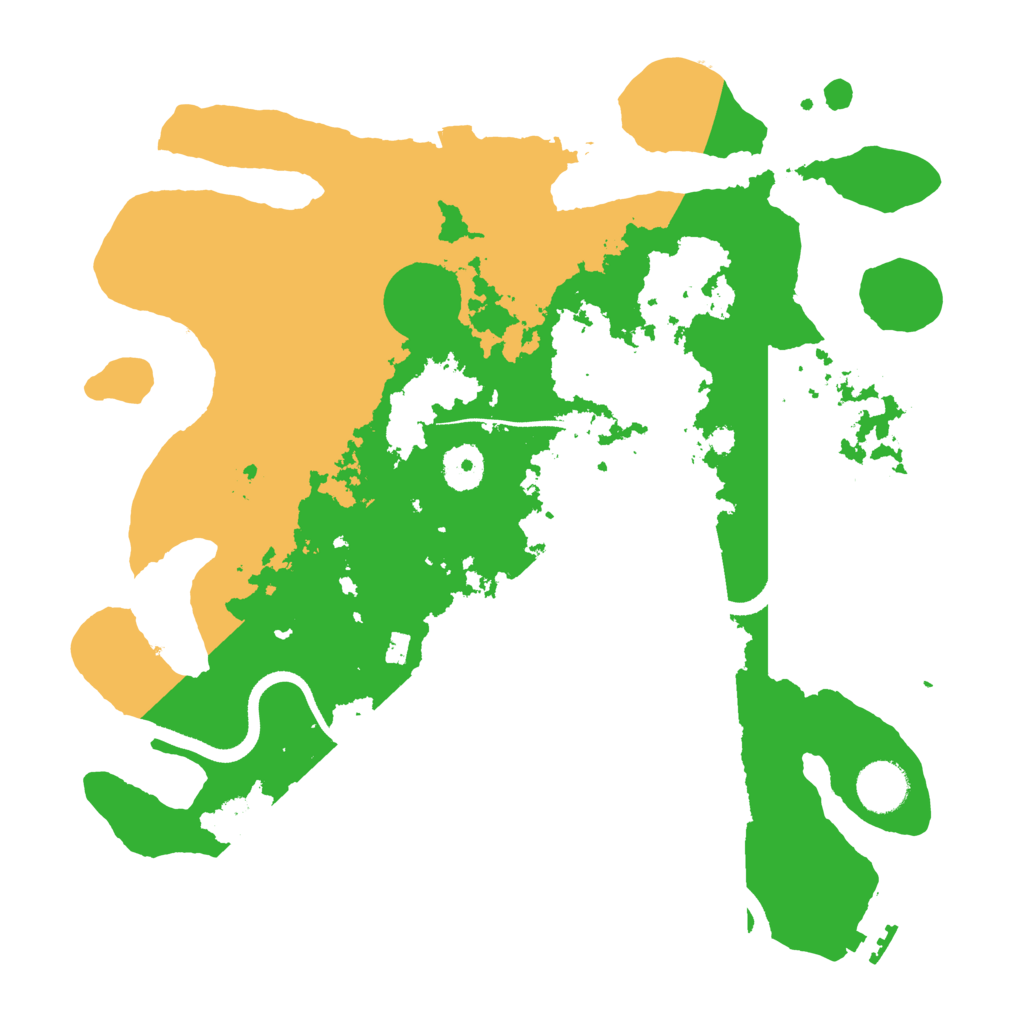 Biome Rust Map: Procedural Map, Size: 3500, Seed: 34753038