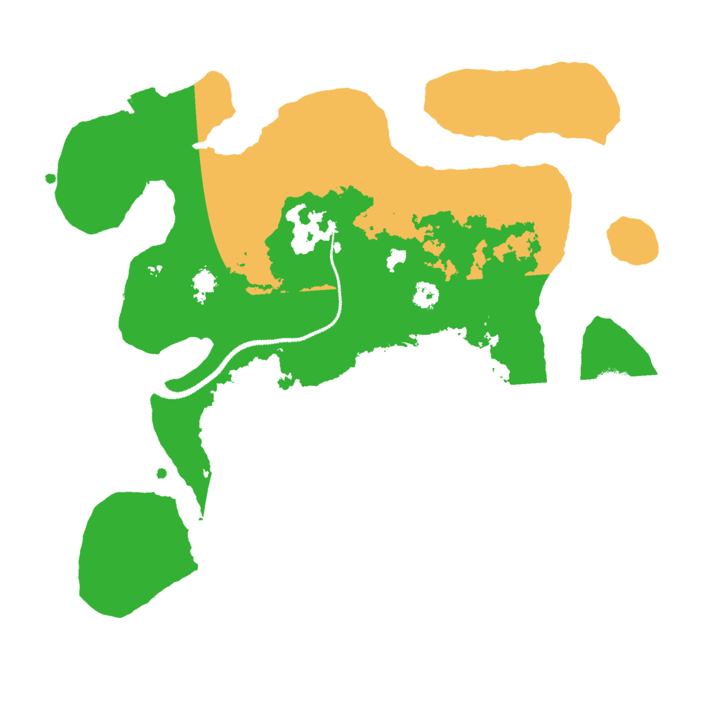 Biome Rust Map: Procedural Map, Size: 2800, Seed: 308560282