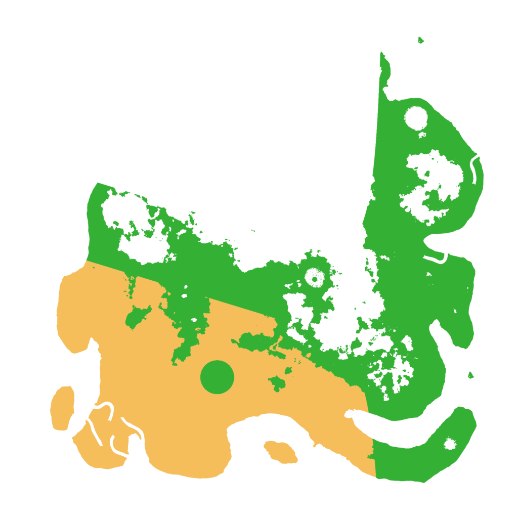 Biome Rust Map: Procedural Map, Size: 4050, Seed: 641229763