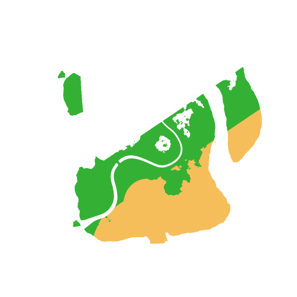 Biome Rust Map: Procedural Map, Size: 2000, Seed: 321313