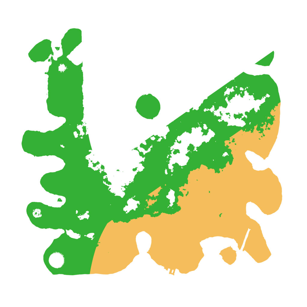 Biome Rust Map: Procedural Map, Size: 3500, Seed: 37611851