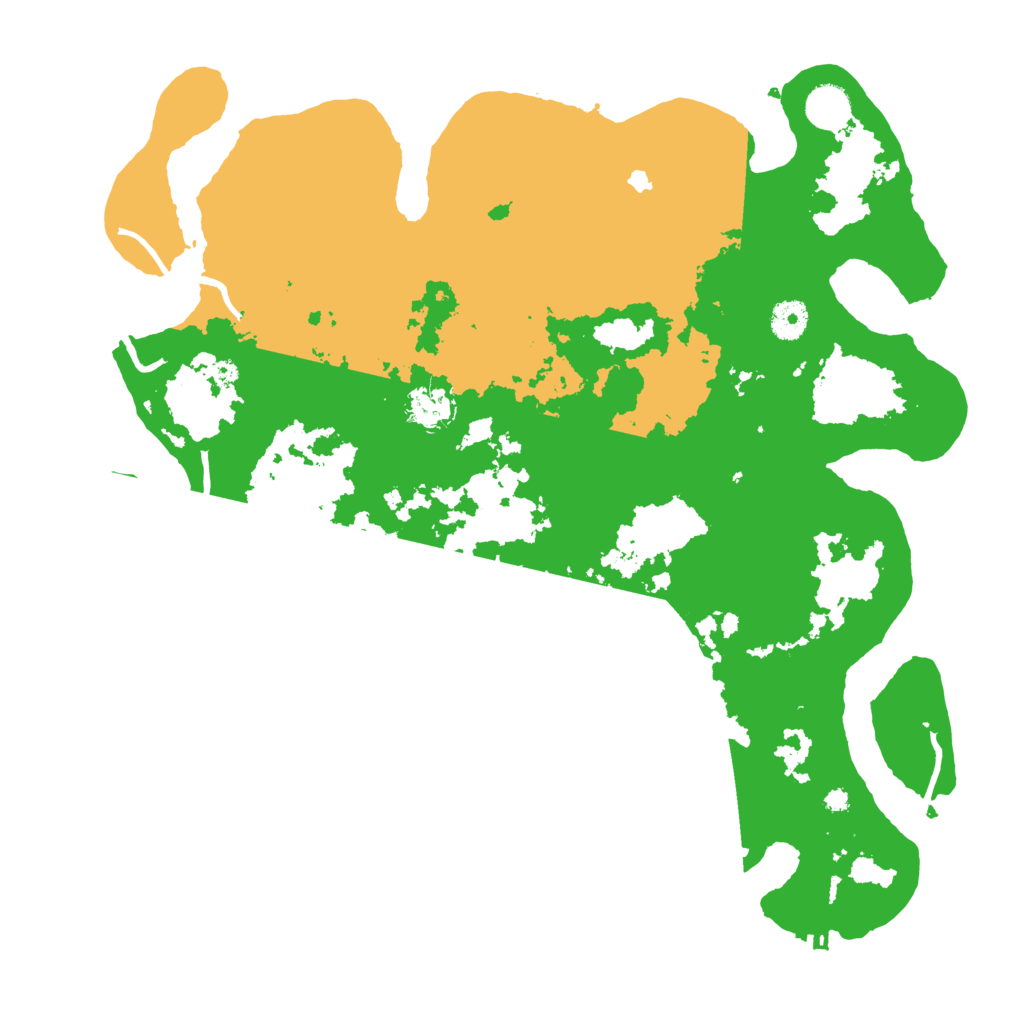 Biome Rust Map: Procedural Map, Size: 4000, Seed: 1881431576