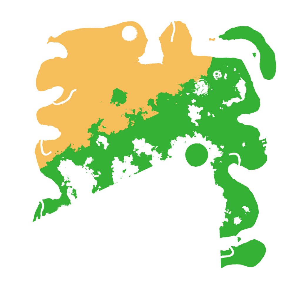 Biome Rust Map: Procedural Map, Size: 3500, Seed: 78738473