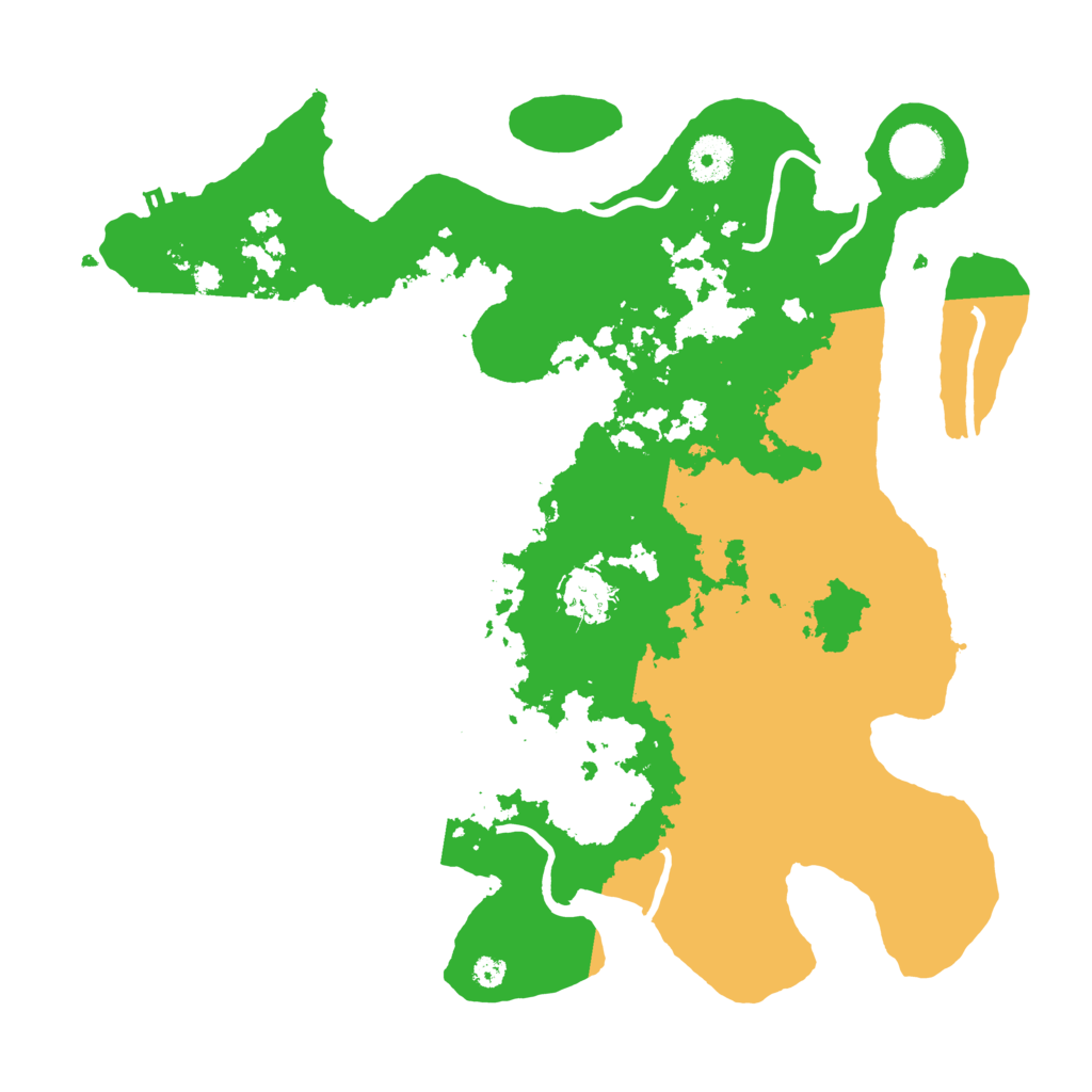 Biome Rust Map: Procedural Map, Size: 3550, Seed: 51754184