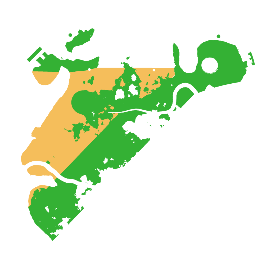 Biome Rust Map: Procedural Map, Size: 3000, Seed: 788066459