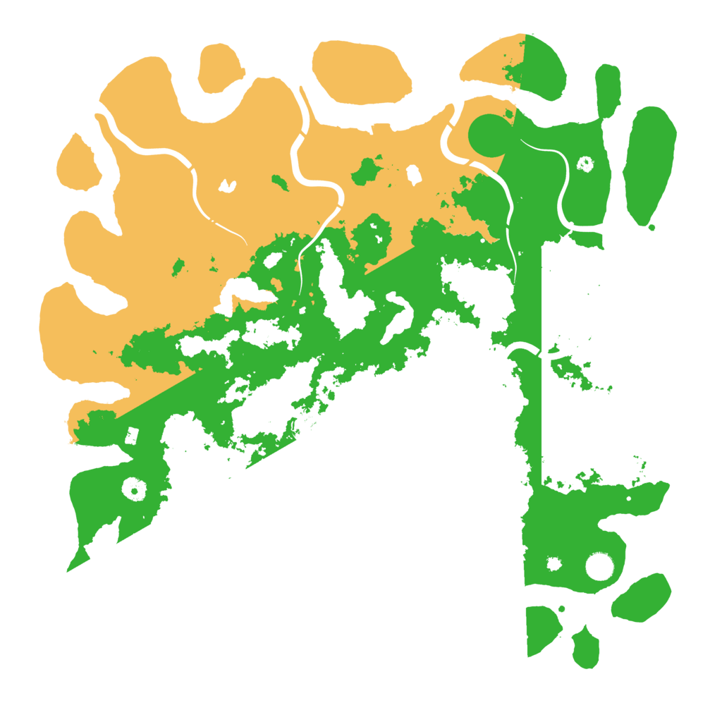 Biome Rust Map: Procedural Map, Size: 4500, Seed: 1732168593