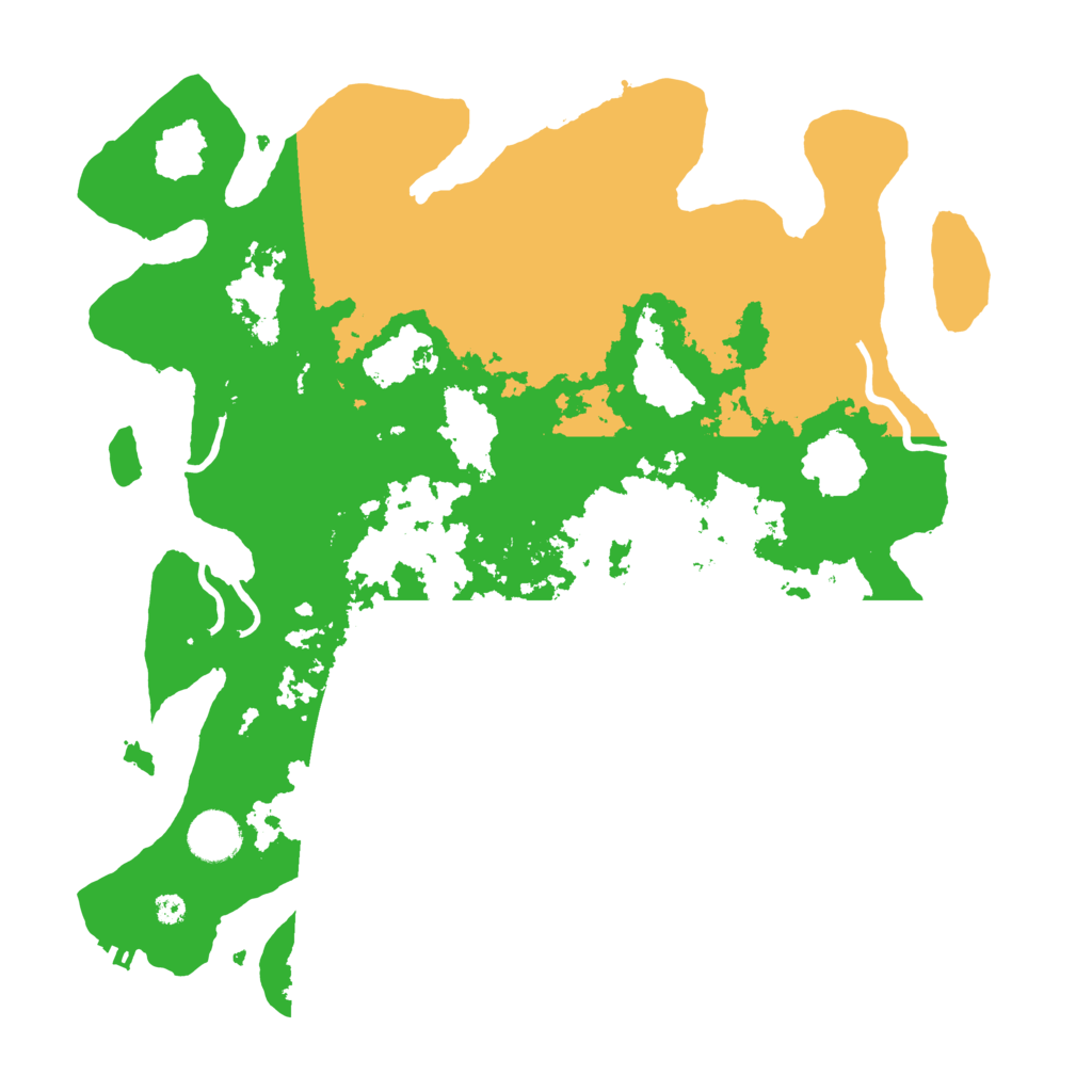 Biome Rust Map: Procedural Map, Size: 3700, Seed: 654654