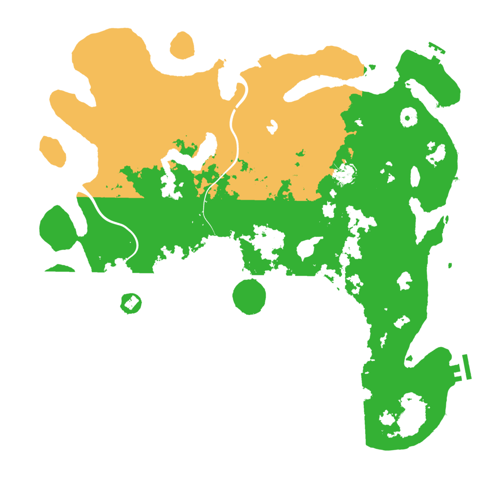 Biome Rust Map: Procedural Map, Size: 4000, Seed: 489401930