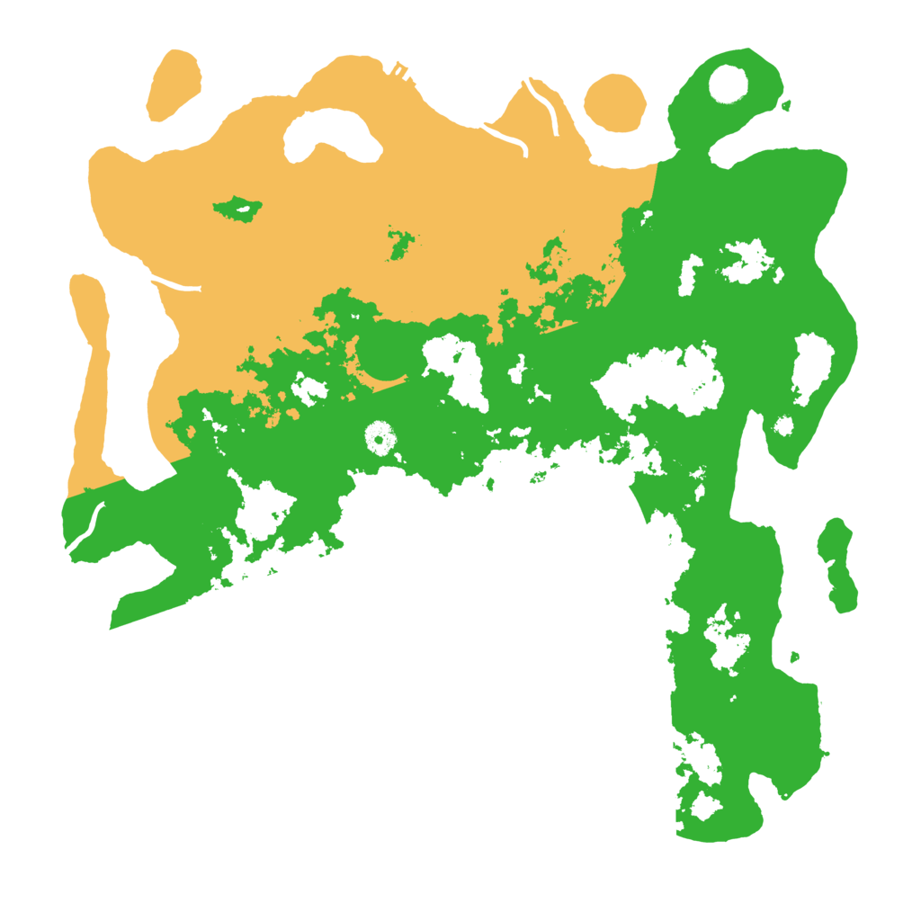 Biome Rust Map: Procedural Map, Size: 4300, Seed: 48975221