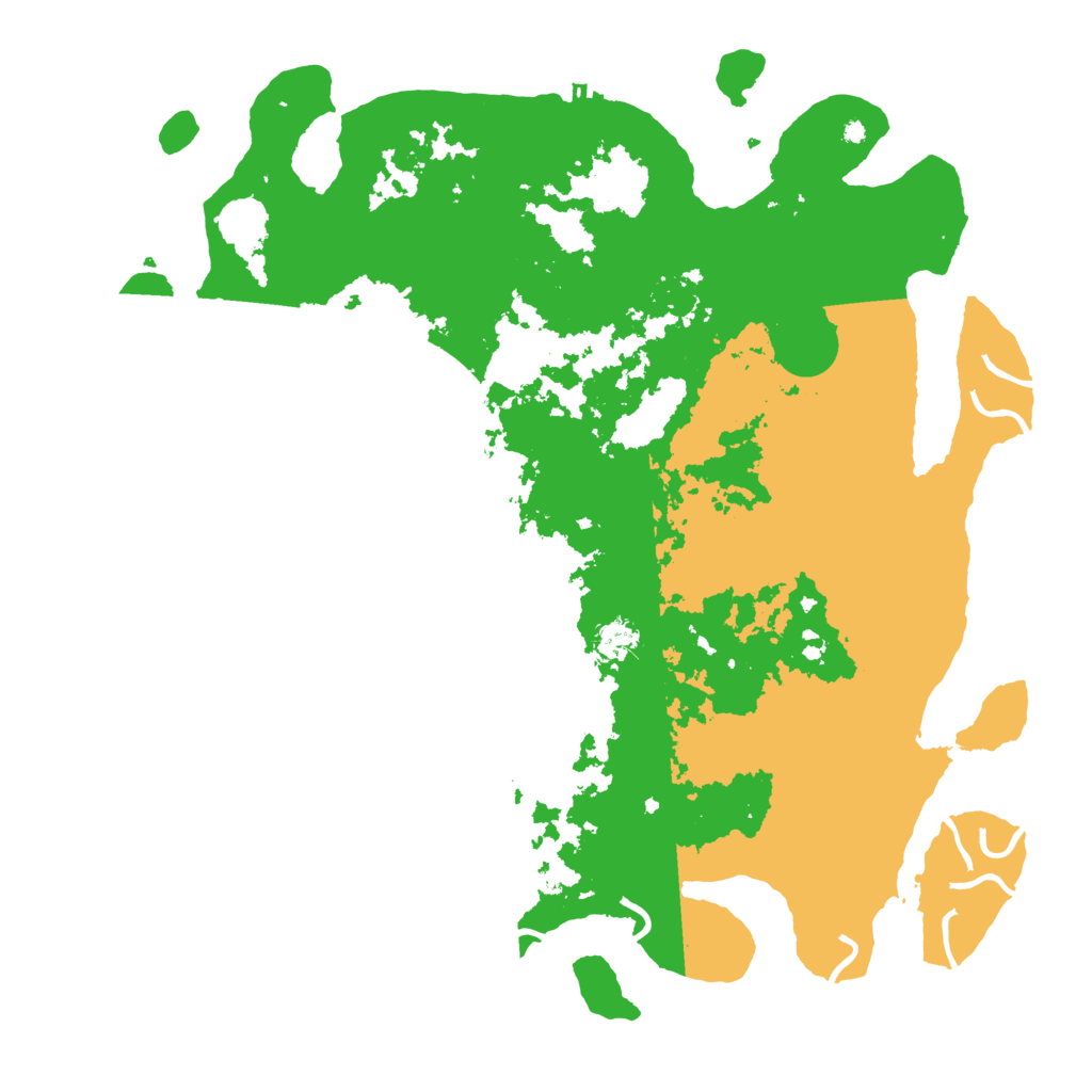 Biome Rust Map: Procedural Map, Size: 4500, Seed: 813468974