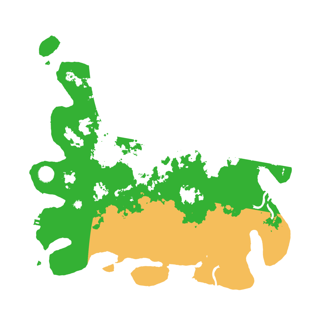 Biome Rust Map: Procedural Map, Size: 3500, Seed: 1918232252
