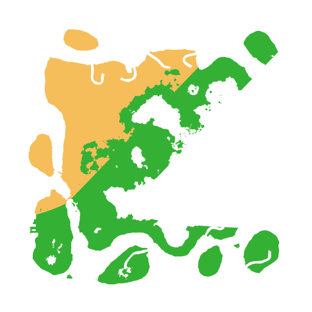 Biome Rust Map: Procedural Map, Size: 3000, Seed: 1025724594