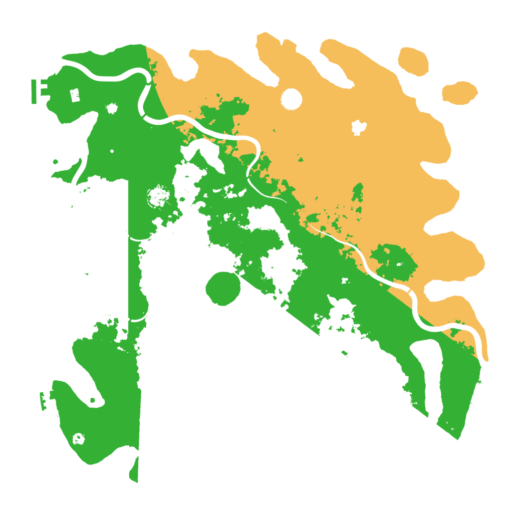 Biome Rust Map: Procedural Map, Size: 4250, Seed: 909741155