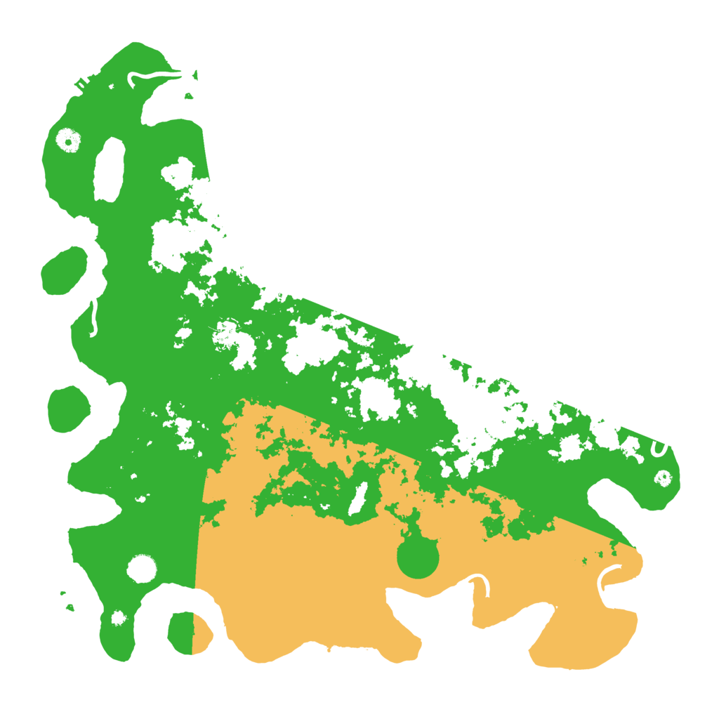 Biome Rust Map: Procedural Map, Size: 4500, Seed: 2020897652