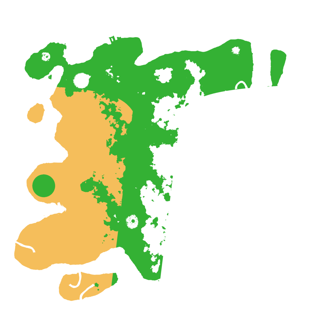 Biome Rust Map: Procedural Map, Size: 3700, Seed: 1153135088