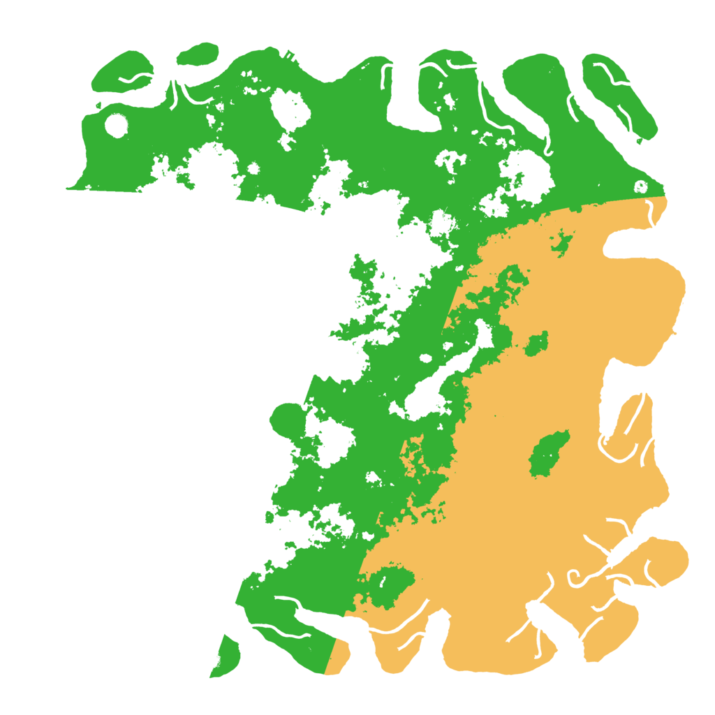 Biome Rust Map: Procedural Map, Size: 5500, Seed: 446643664
