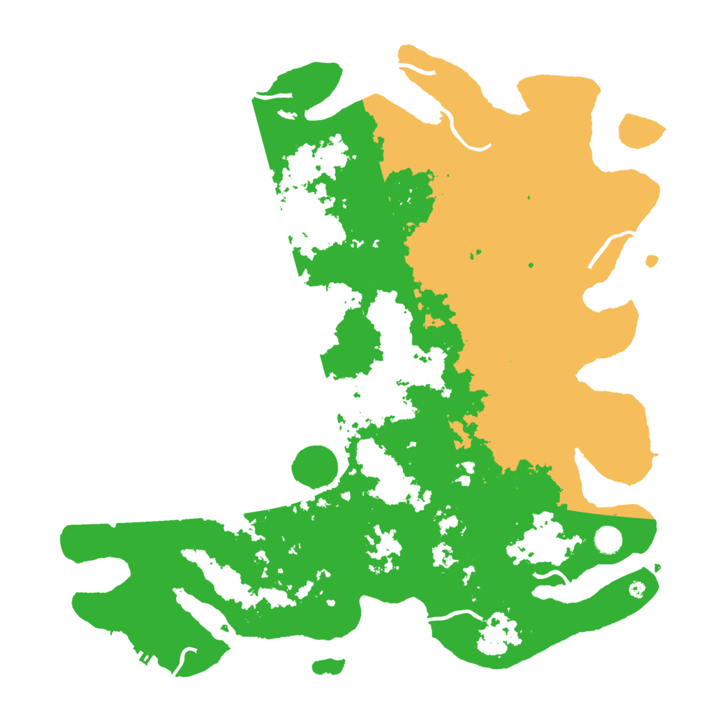 Biome Rust Map: Procedural Map, Size: 4500, Seed: 1718636160