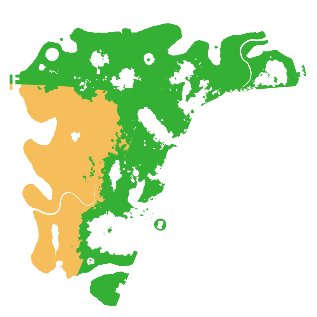 Biome Rust Map: Procedural Map, Size: 4250, Seed: 128476290
