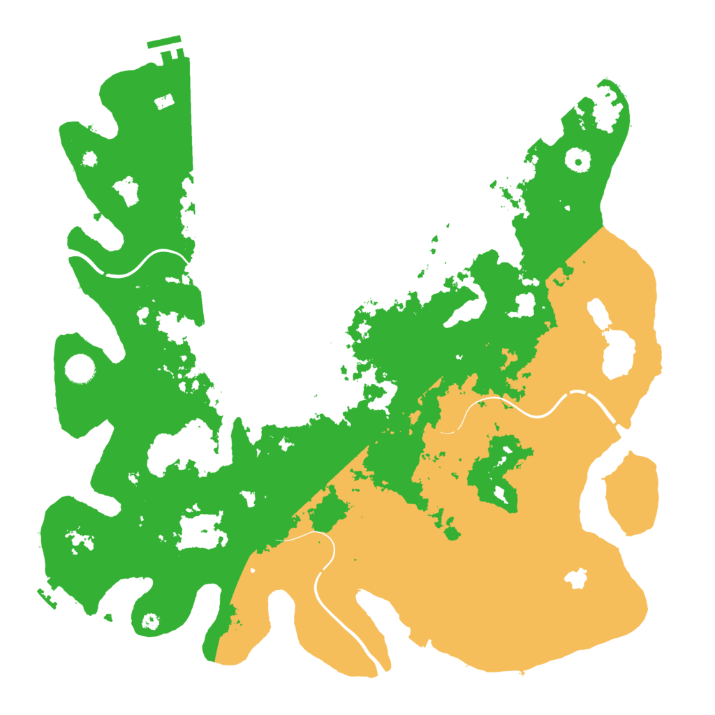 Biome Rust Map: Procedural Map, Size: 4250, Seed: 1955430320