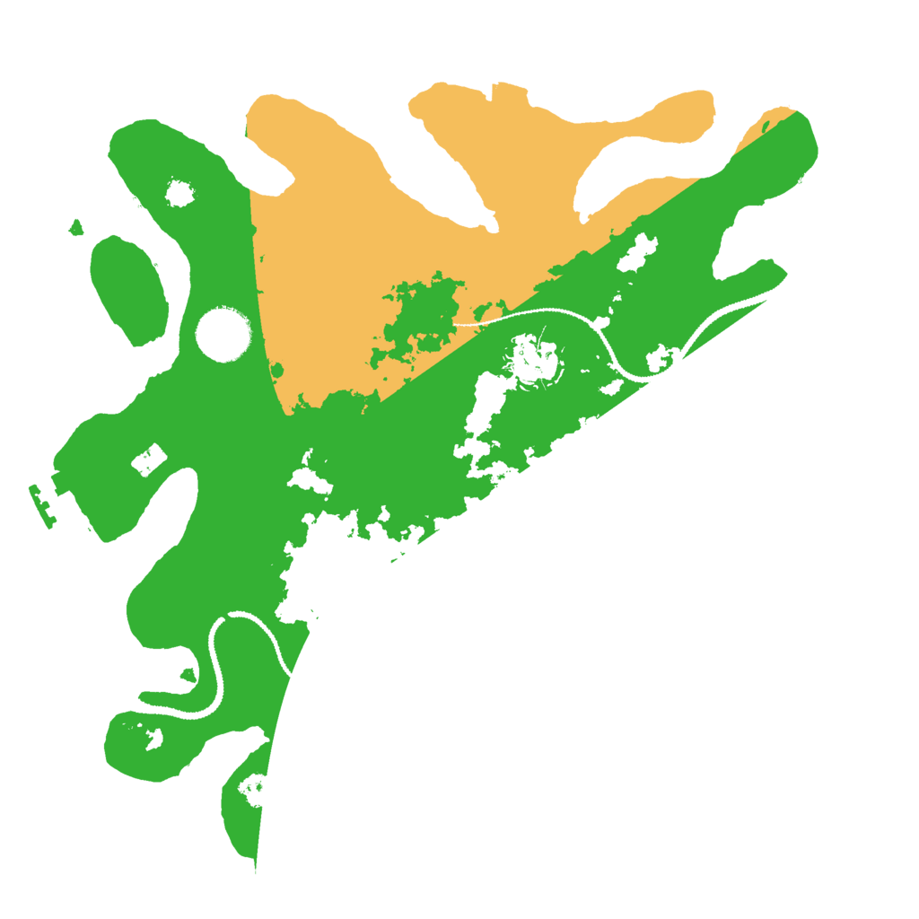 Biome Rust Map: Procedural Map, Size: 3000, Seed: 112379827