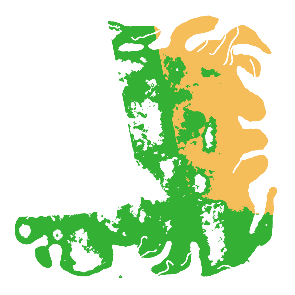 Biome Rust Map: Procedural Map, Size: 4500, Seed: 802093278