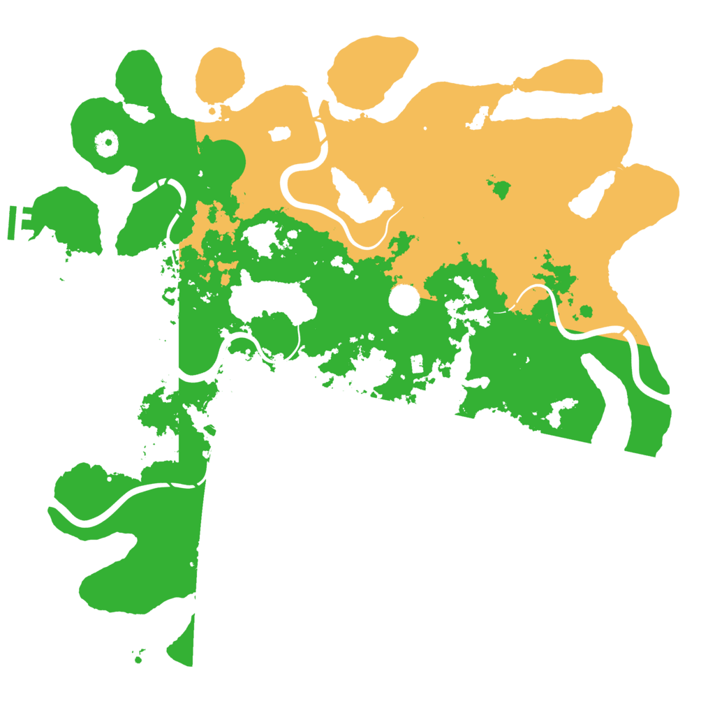 Biome Rust Map: Procedural Map, Size: 4250, Seed: 20210424