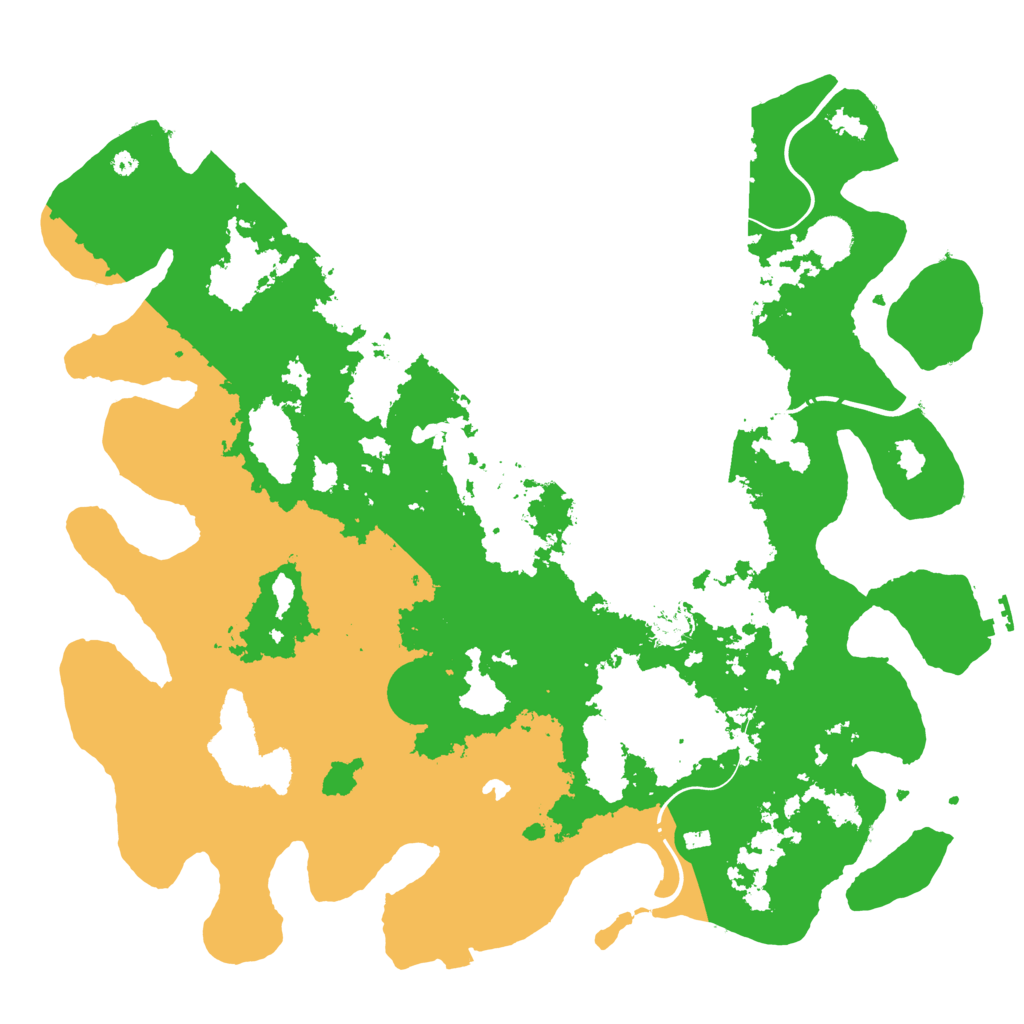 Biome Rust Map: Procedural Map, Size: 4250, Seed: 1459985191