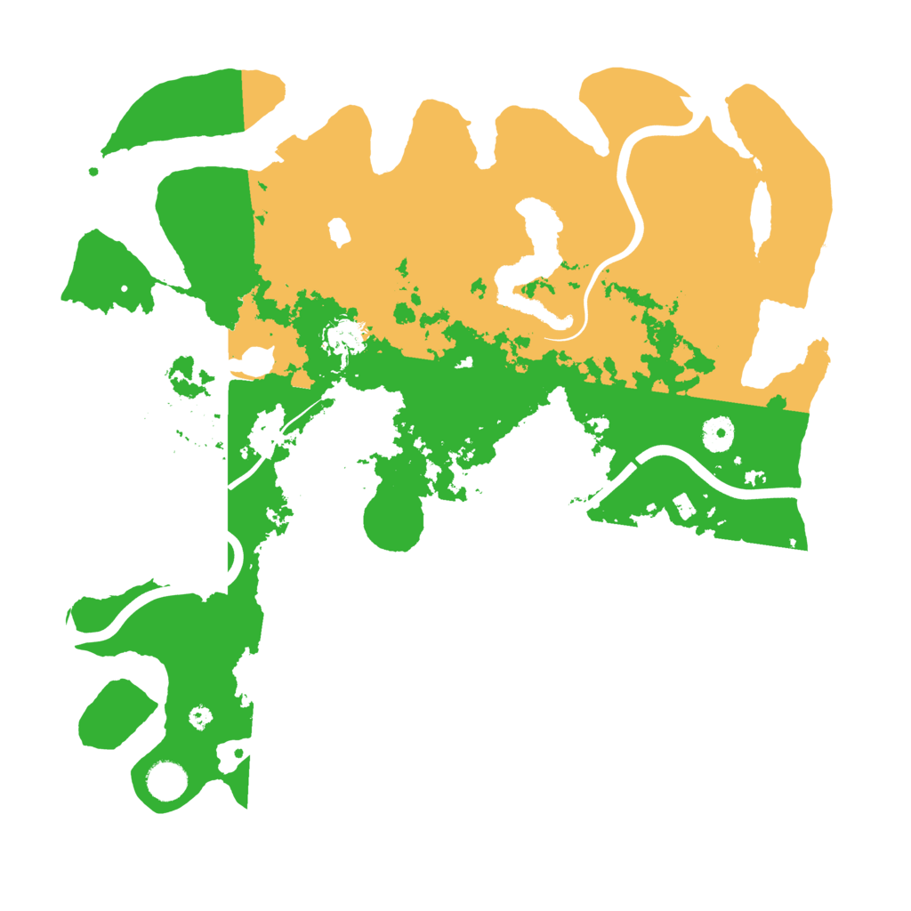 Biome Rust Map: Procedural Map, Size: 4000, Seed: 1823200447