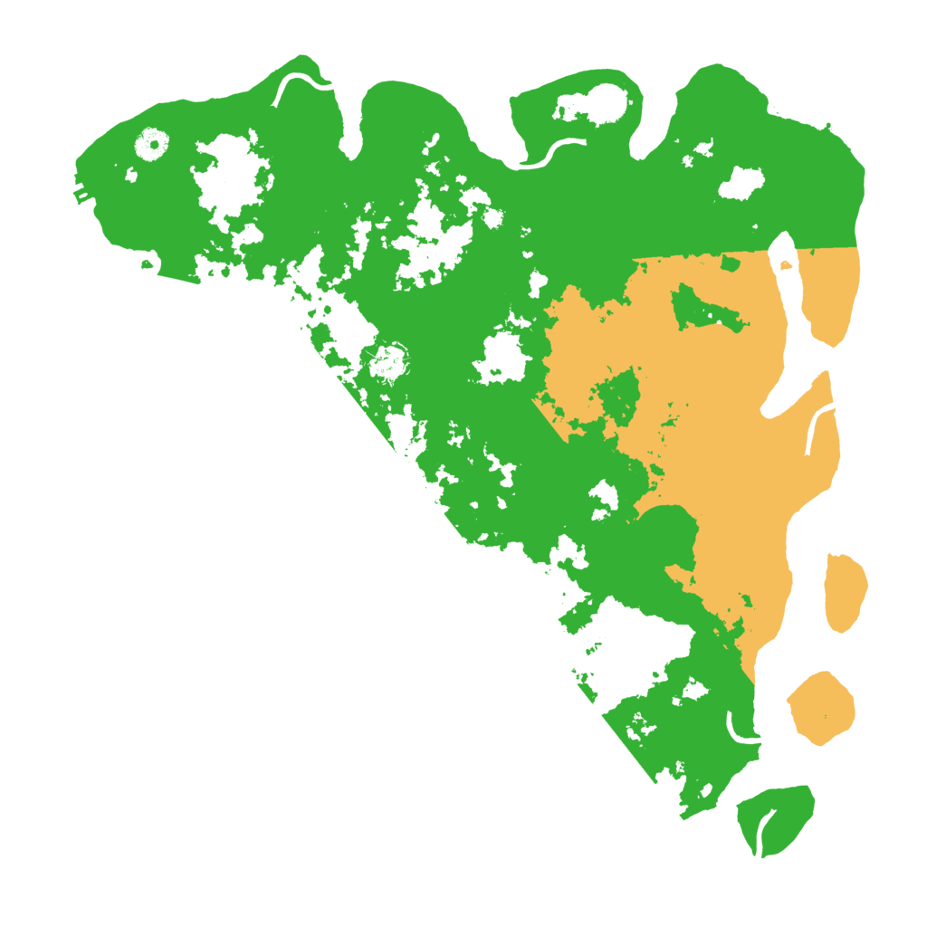 Biome Rust Map: Procedural Map, Size: 4250, Seed: 26118