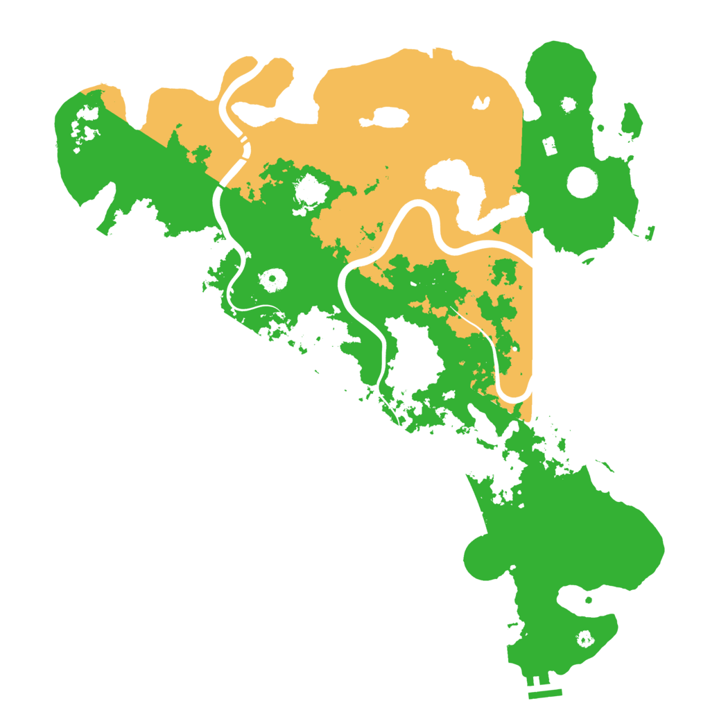 Biome Rust Map: Procedural Map, Size: 4250, Seed: 906302172