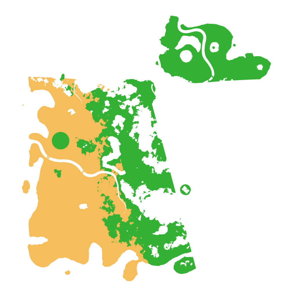 Biome Rust Map: Procedural Map, Size: 4500, Seed: 1965667850