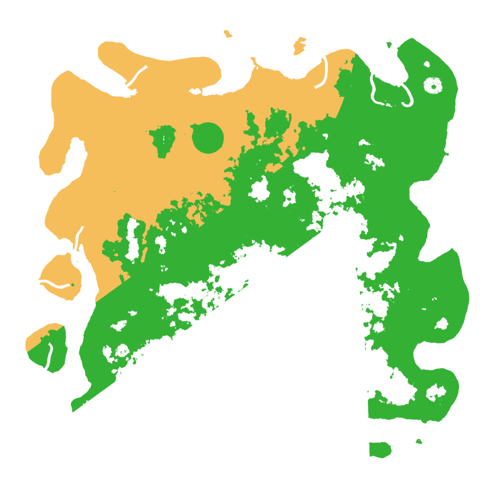 Biome Rust Map: Procedural Map, Size: 4250, Seed: 599188113