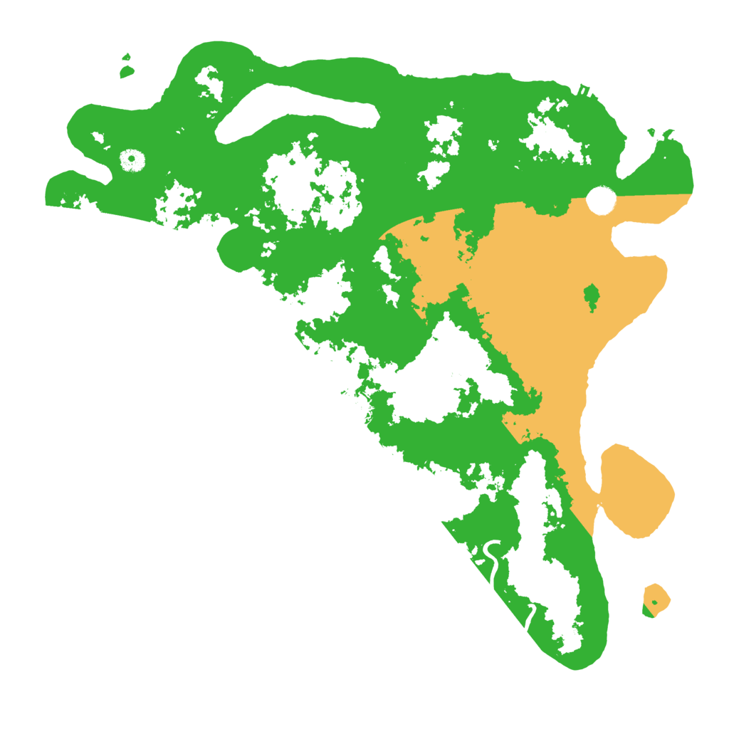 Biome Rust Map: Procedural Map, Size: 4500, Seed: 1403011944