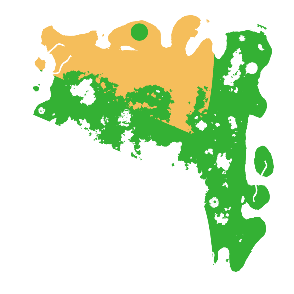 Biome Rust Map: Procedural Map, Size: 4500, Seed: 1244243915