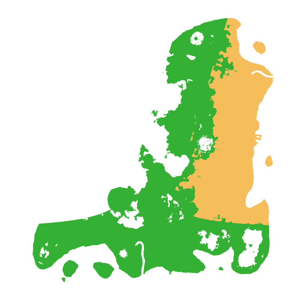 Biome Rust Map: Procedural Map, Size: 3500, Seed: 1827343689