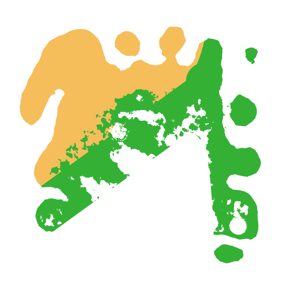 Biome Rust Map: Barren, Size: 3000, Seed: 220302