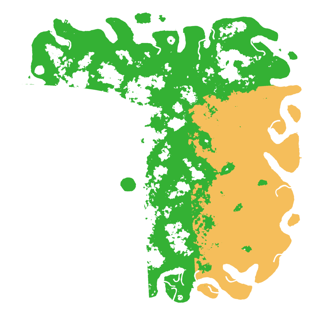 Biome Rust Map: Procedural Map, Size: 6000, Seed: 1168250676