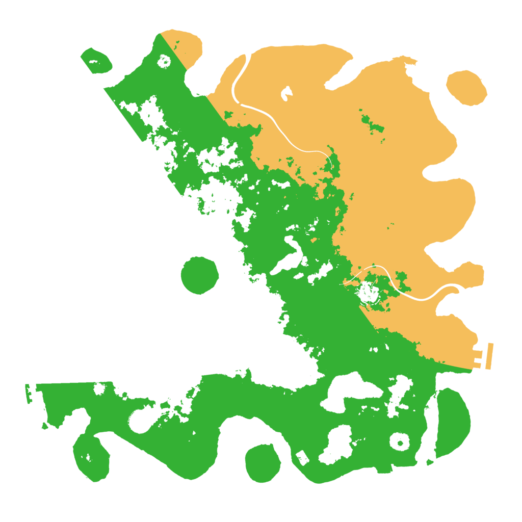 Biome Rust Map: Procedural Map, Size: 4000, Seed: 928459034
