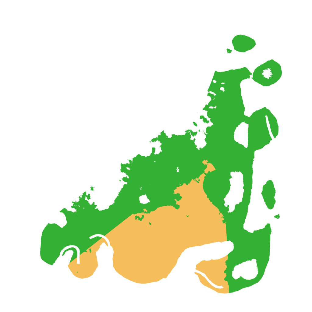 Biome Rust Map: Procedural Map, Size: 3000, Seed: 183082898