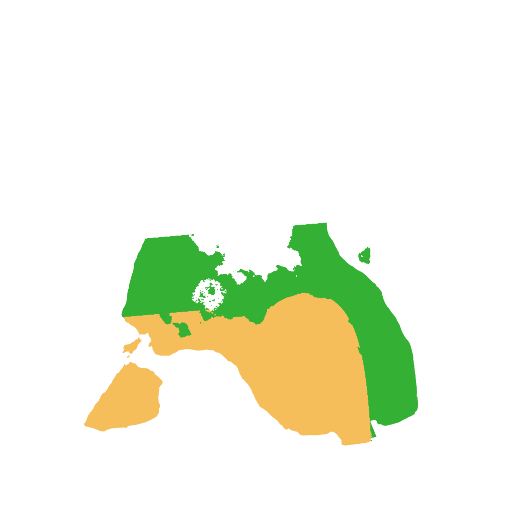Biome Rust Map: Procedural Map, Size: 1700, Seed: 67855