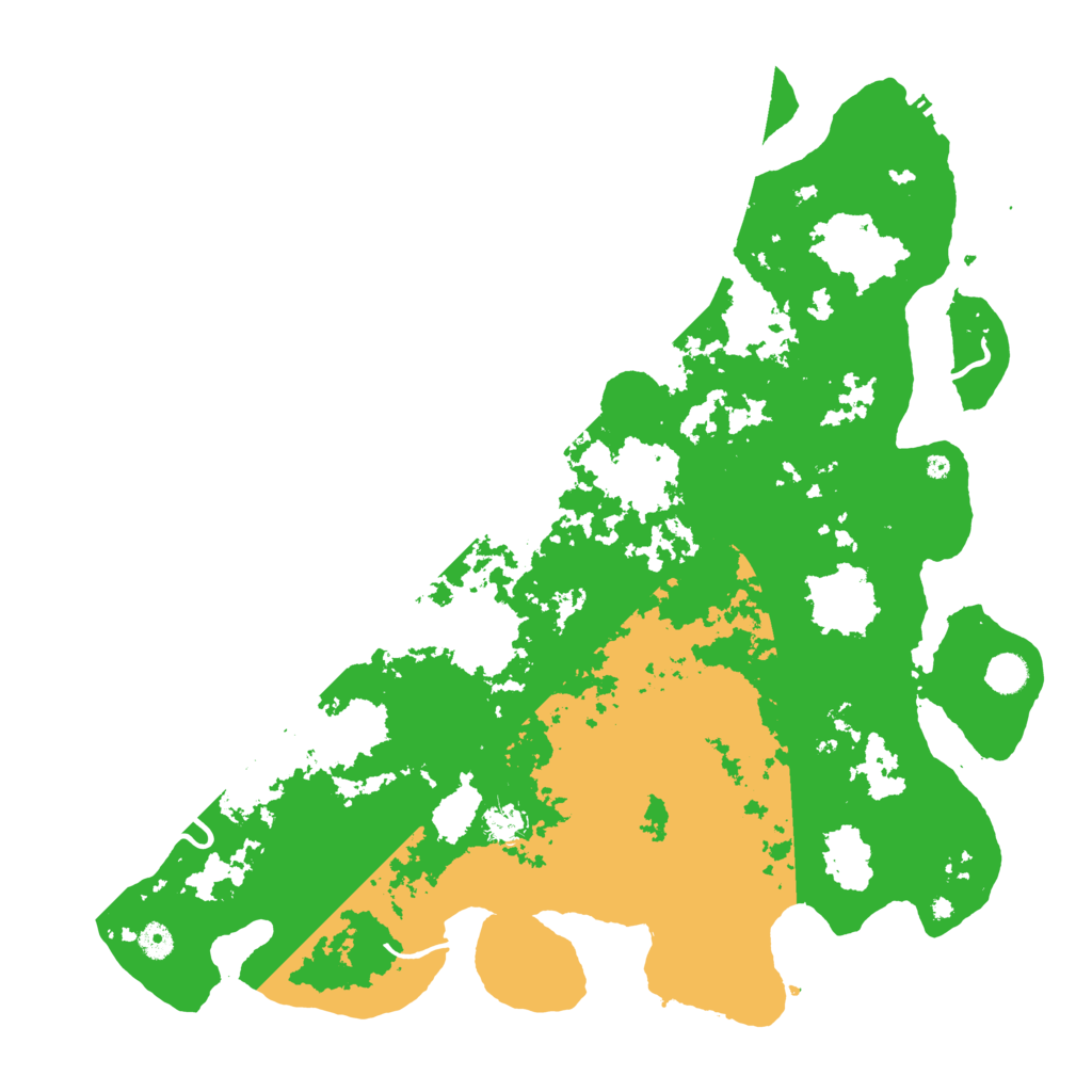 Biome Rust Map: Procedural Map, Size: 4700, Seed: 16941