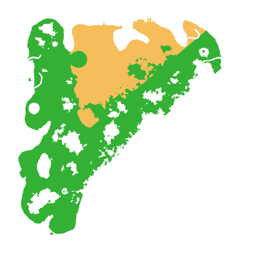 Biome Rust Map: Procedural Map, Size: 4050, Seed: 1135914887